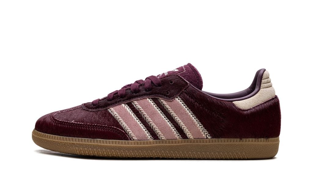 Adidas Samba Maroon Sand Strata Pony