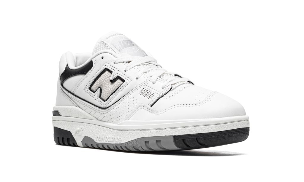 New Balance 550 White Black Rain Cloud