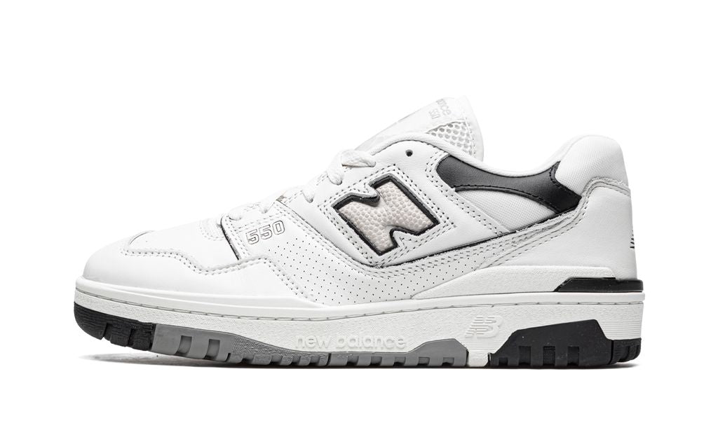 New Balance 550 White Black Rain Cloud