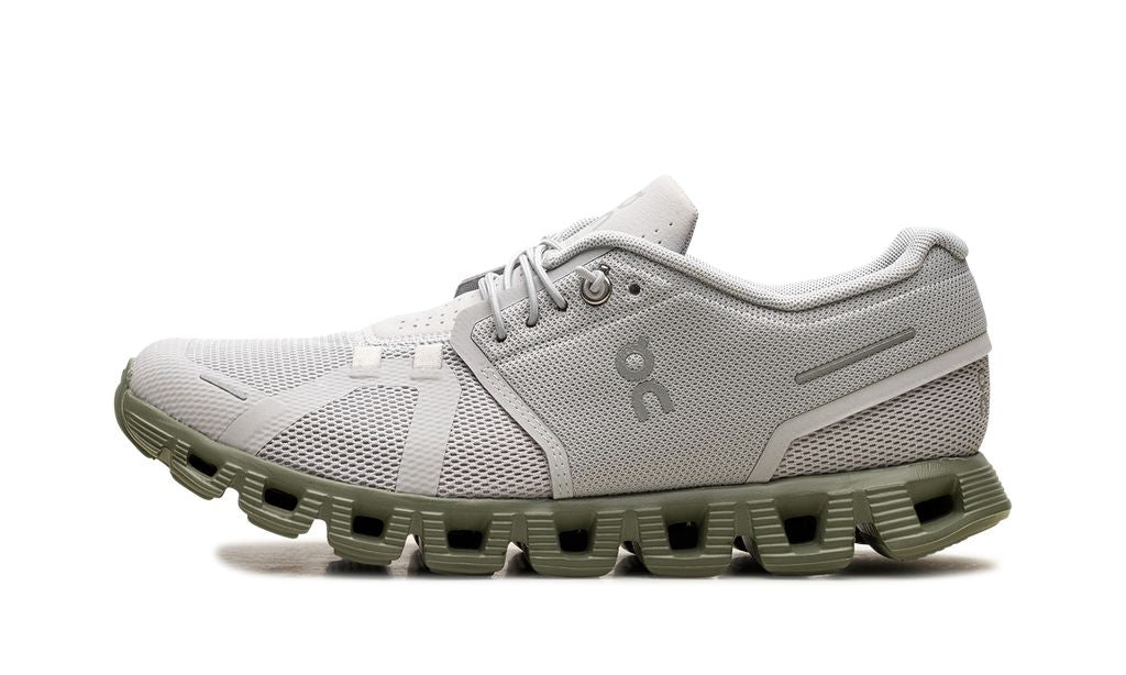 On Running Cloud 5 Glacier Grey Reseda Green