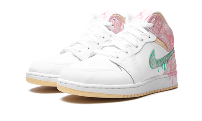 Jordan 1 Mid Paint Drip