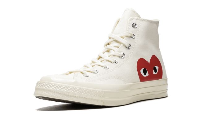 Converse Chuck Taylor All Star 70 Hi Comme des Garçons Play White