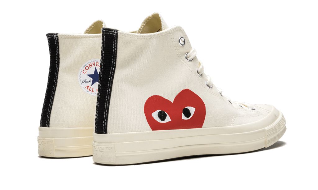 Converse Chuck Taylor All Star 70 Hi Comme des Garçons Play White