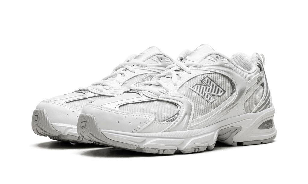 New Balance 530 Silver Metallic Polka Dots