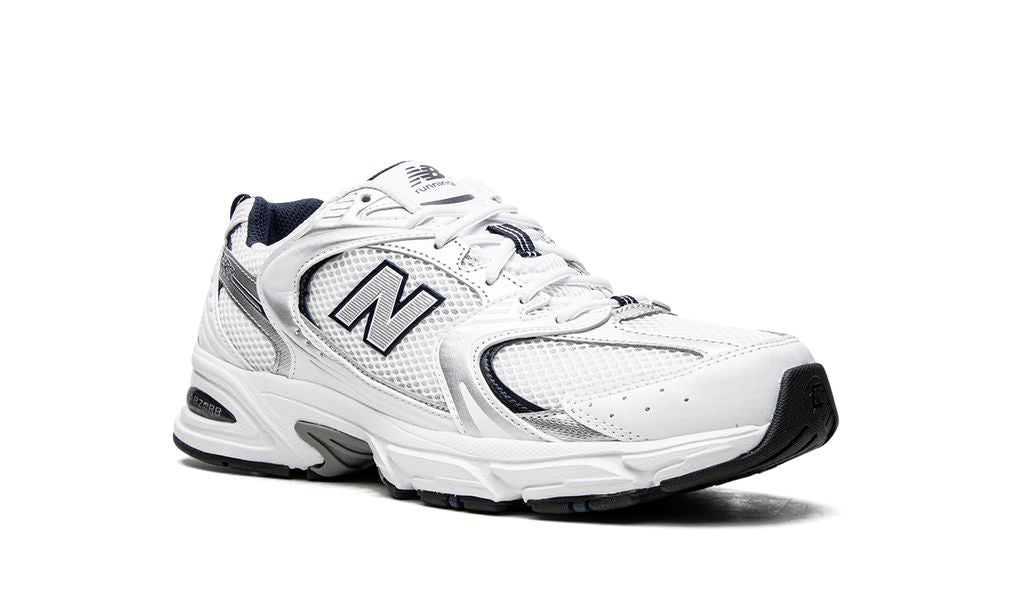 New Balance 530 Wit Zilver Marineblauw 
