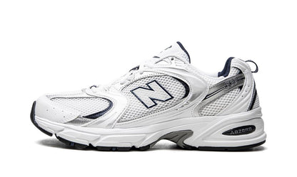 New Balance 530 Wit Zilver Marineblauw 