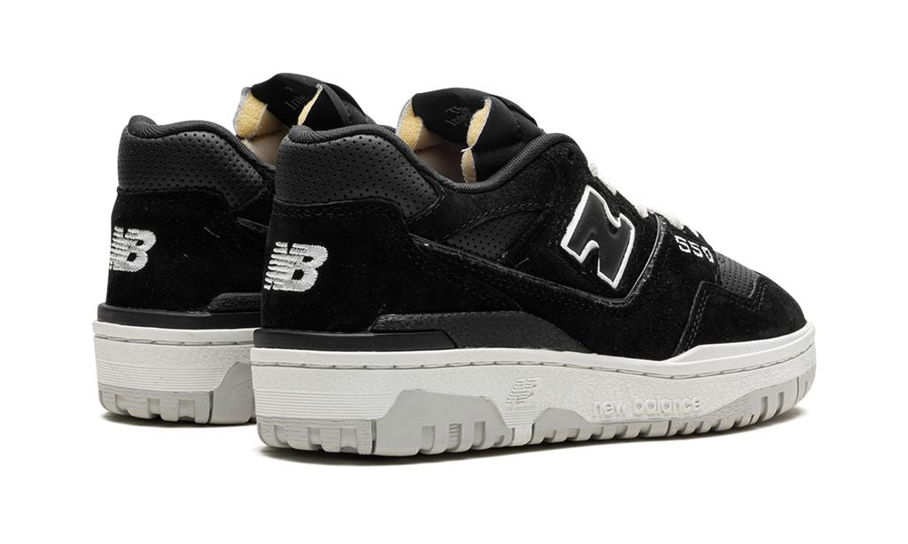 New Balance 550 Black Suede