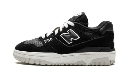 New Balance 550 Black Suede