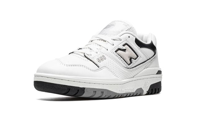 New Balance 550 White Black Rain Cloud