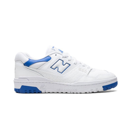 New Balance 550 Wit Kobaltblauw