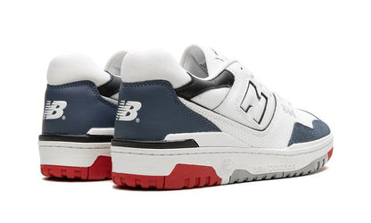 New Balance 550 Wit Marine Rood