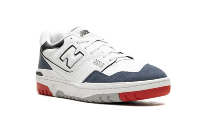 New Balance 550 Wit Marine Rood
