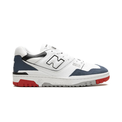 New Balance 550 Wit Marine Rood