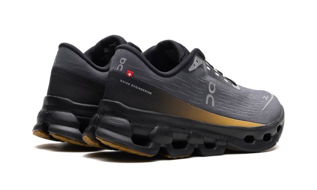 On Running Cloudspark Iron Black